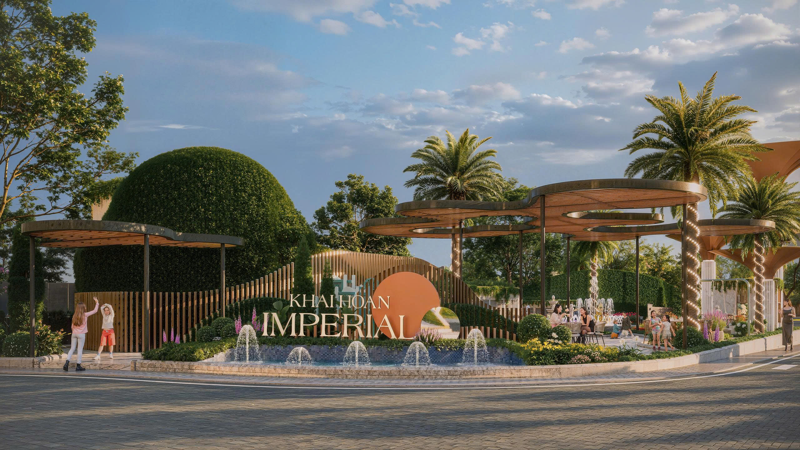 Cổng dự áan khai hoan imperial