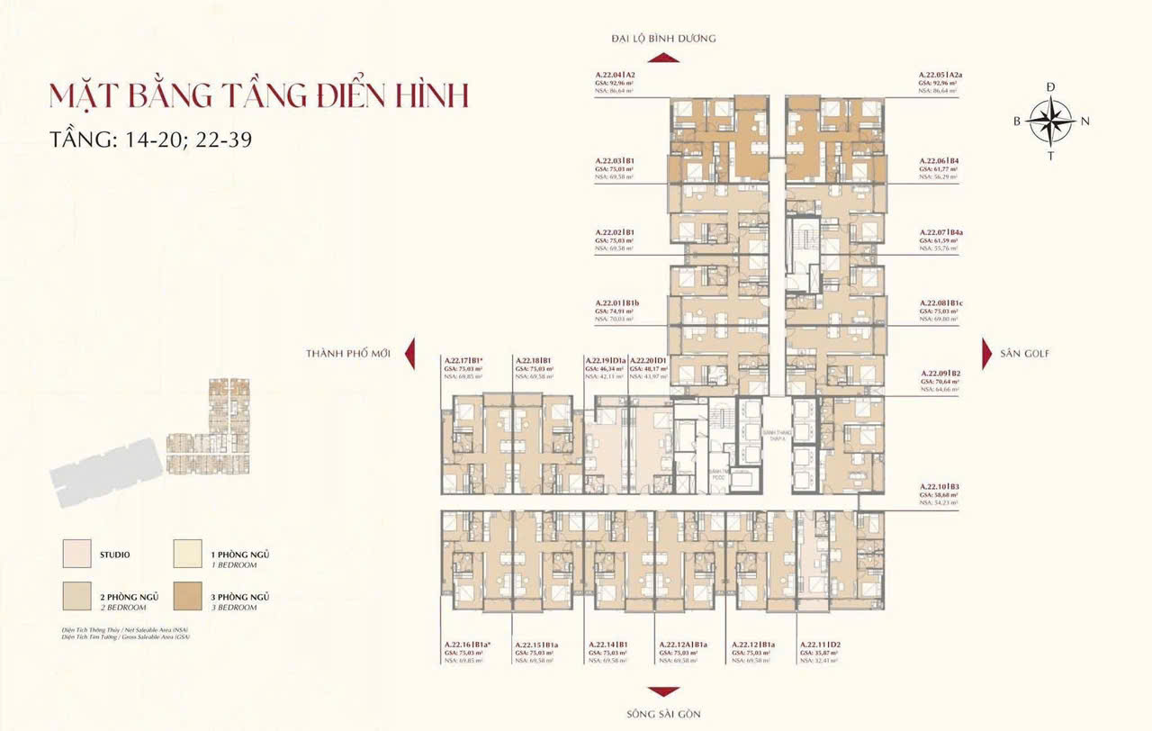 Măt bằng dự án khai hoàn imperial 1