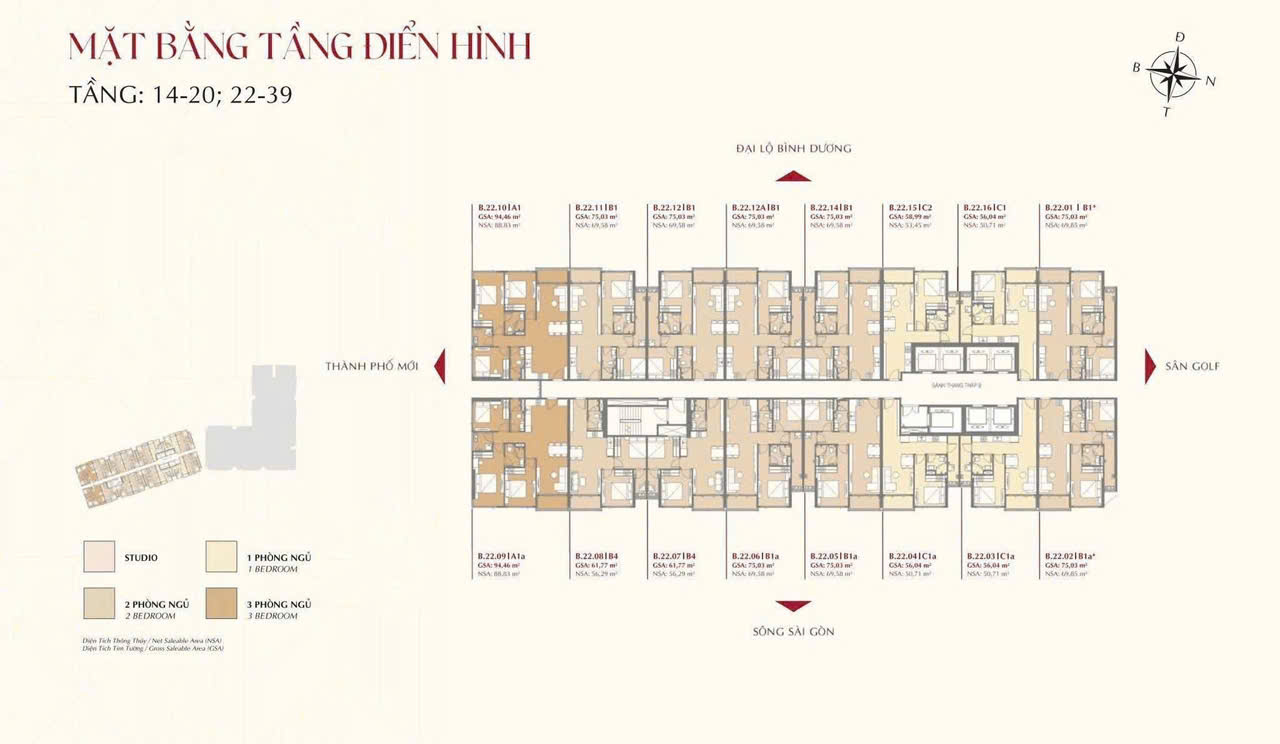 Măt bằng dự án khai hoàn imperial