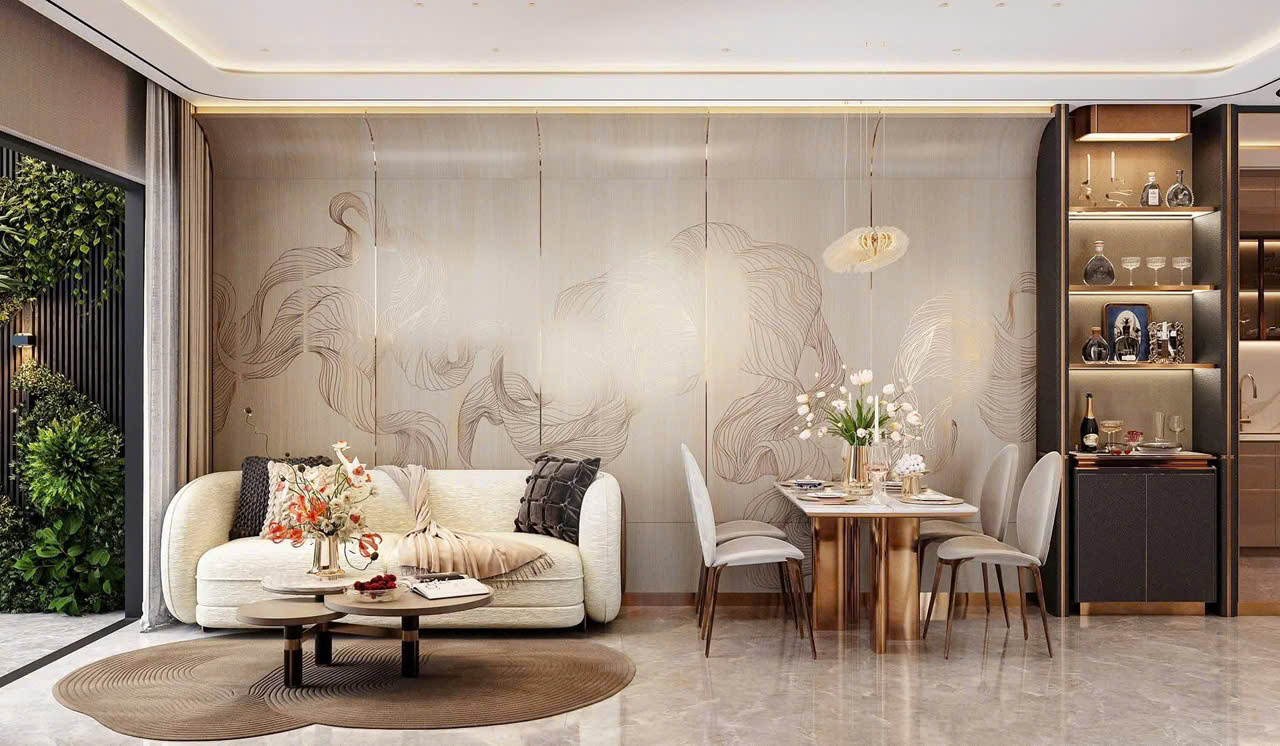 Nhà mẫu phòng khách khai hoàn imperial