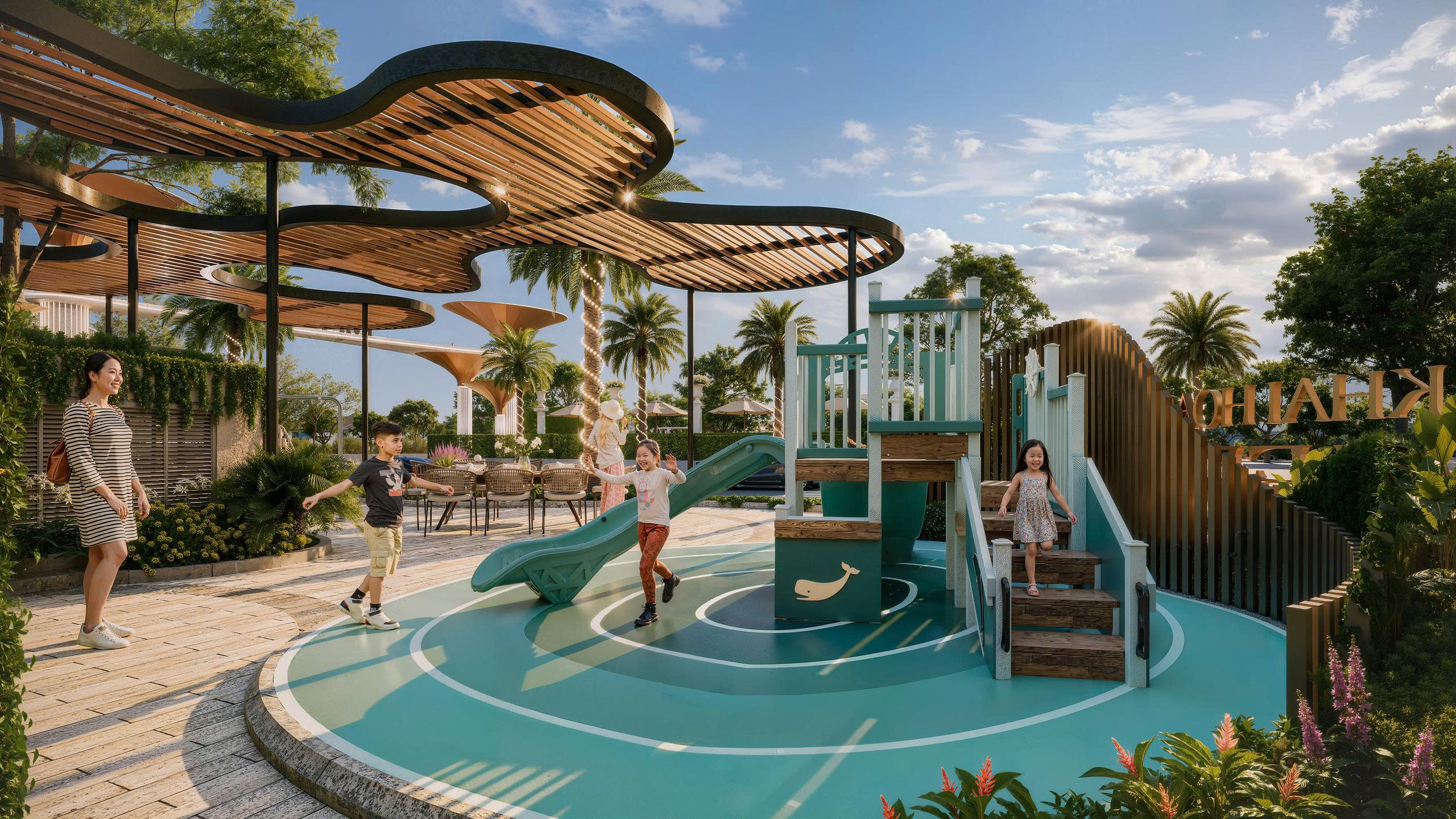 Tiện ích vui chơi dự án khải hoàn imperial