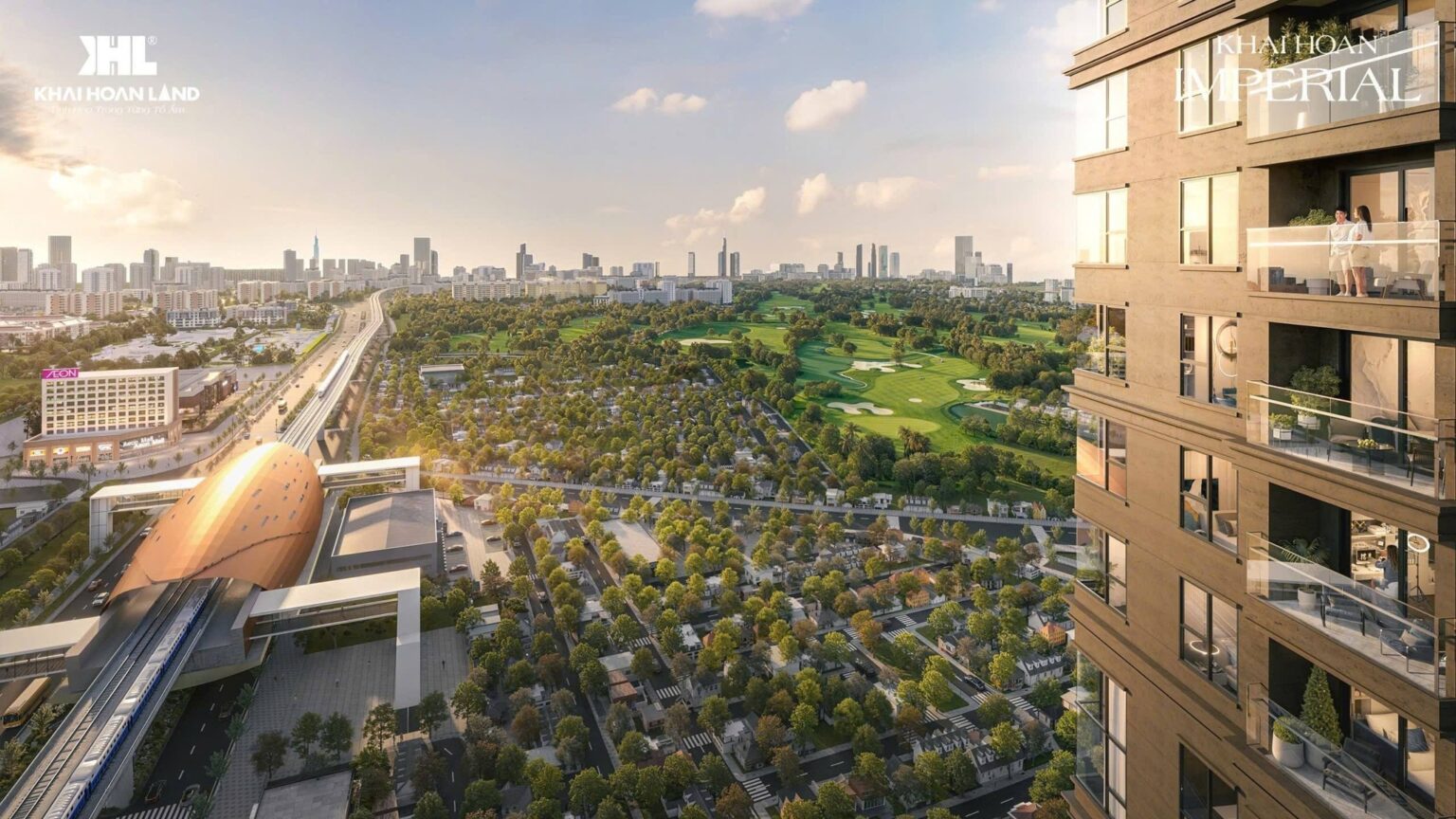 góc view dự án khai hoan imperial