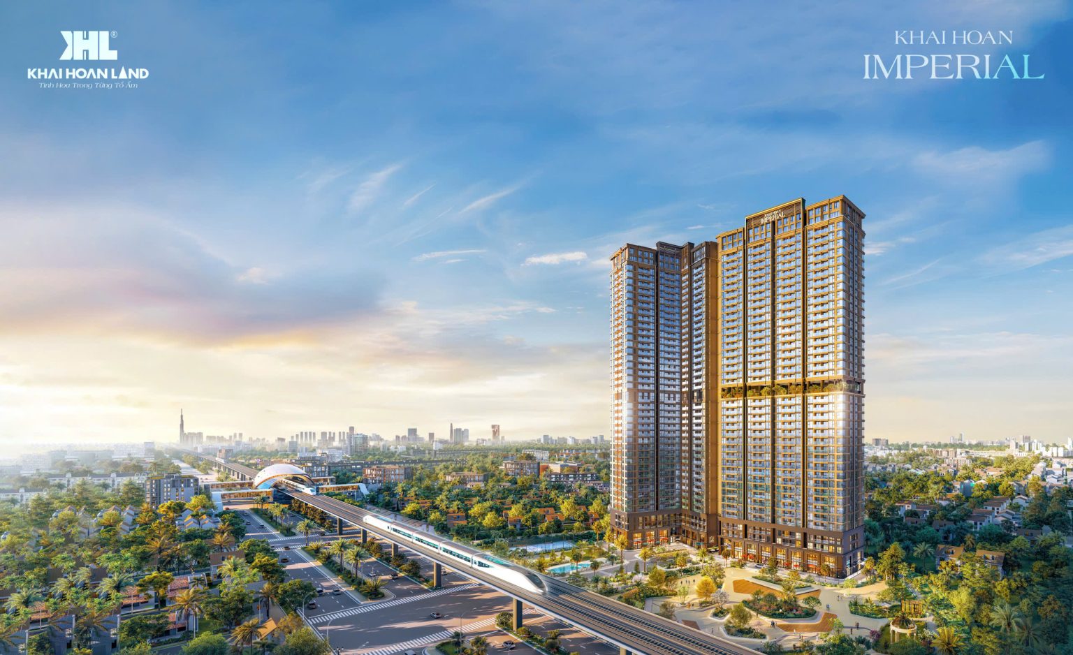 Tổng thể dự án khai hoan imperial