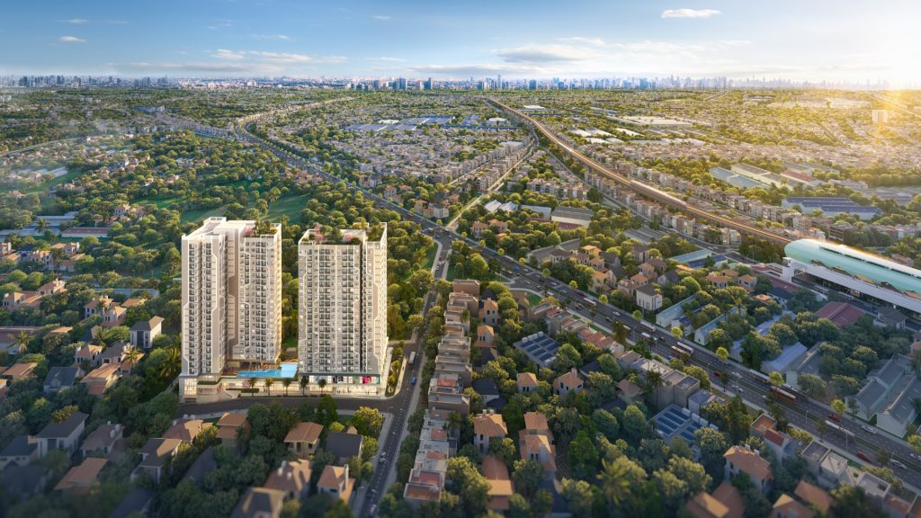 Phối cảnh dự án fenica dĩ an 1